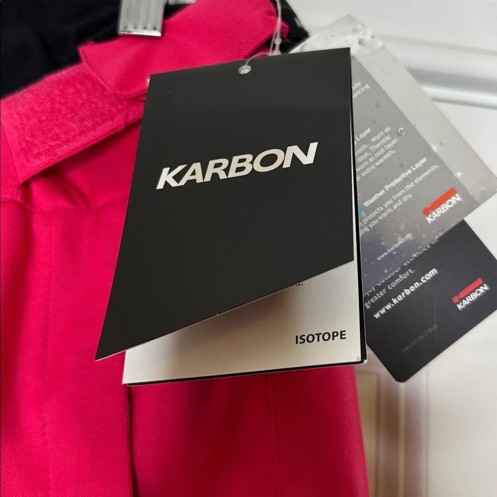 Karbon K7668 Hot Pink Snow Pants Ski Snowboard Sz10